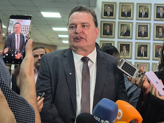 Max Russi defende terminal ferroviário em Santo Antônio de Leverger como compensação <span class=